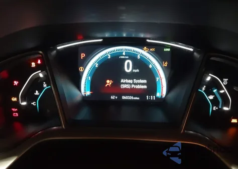 2019 Honda Civic Ex from USA, damaged, VIN 2HGFC3B32KH351339